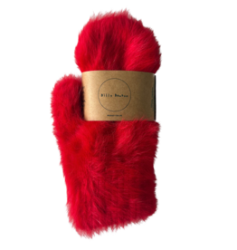 Billy Bamboo Billy Bamboo, Angora Fäustlinge, rot