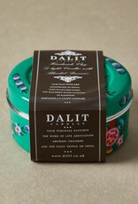 Dalit Goods Co Dalit Goods, Handbemalter Behälter mit 5 Dalit-Kerzen, grün