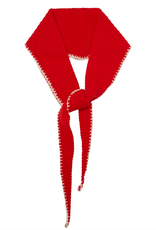 Somerville Somerville Scarves, Kaschmir Schal, rot/weiss