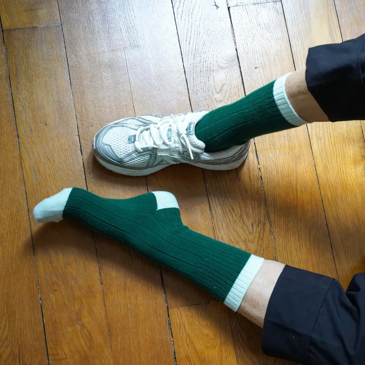 KLUE KLUE, Merino Wool Socks, green/mint green, 36-40
