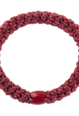 BonDep BonDep, Haargummi, light bordeaux glitter