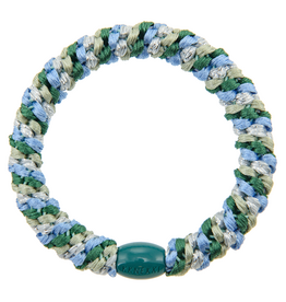 BonDep BonDep, Haargummi, mix green silver glitter