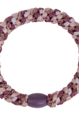 BonDep BonDep, Haargummi, mix plum pink glitter