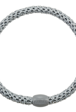 BonDep BonDep, Haargummi Slim, silver glitter