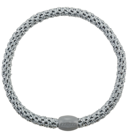 BonDep BonDep, Haargummi Slim, silver glitter