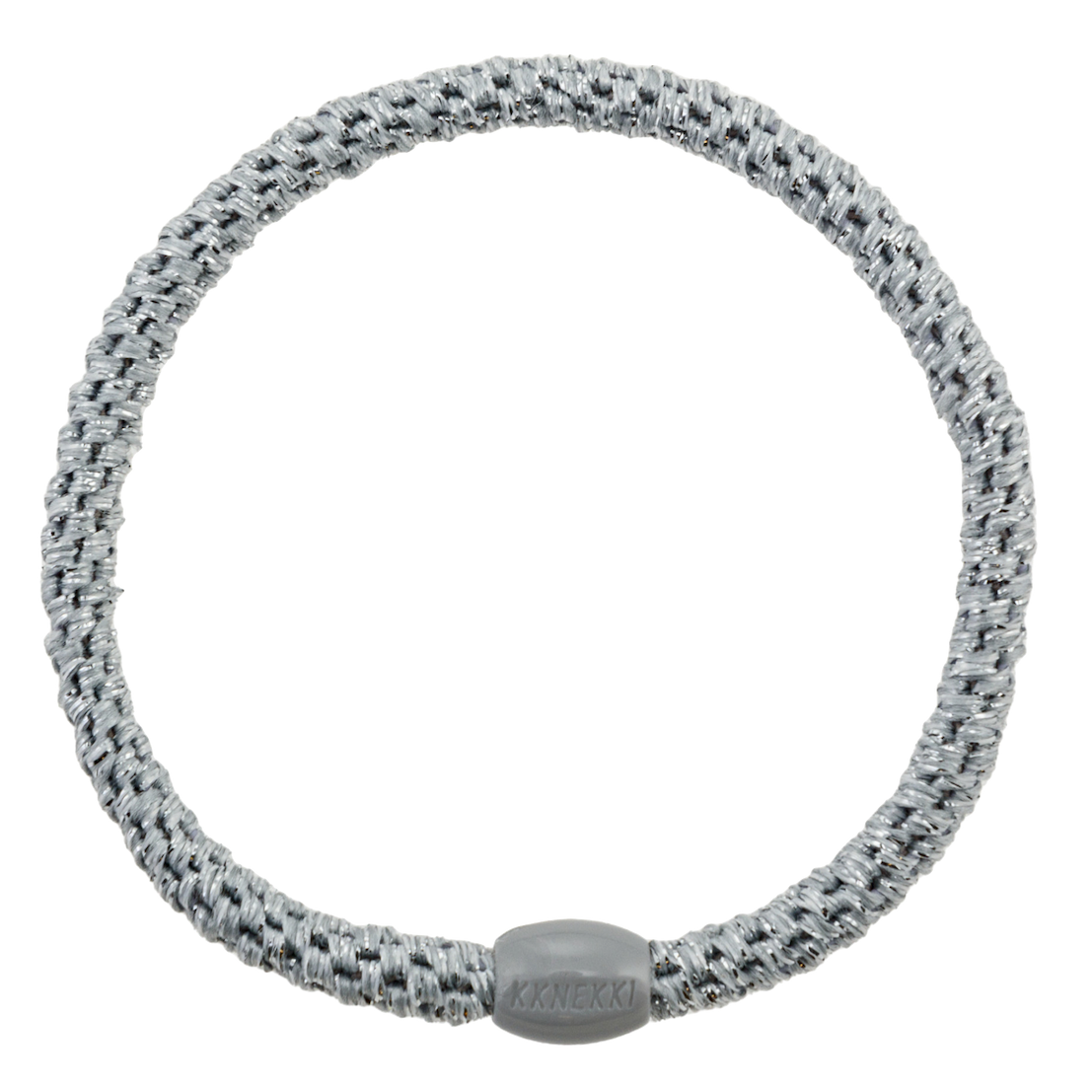 BonDep BonDep, Haargummi Slim, silver glitter