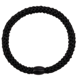 BonDep BonDep, Haargummi Slim, black glitter