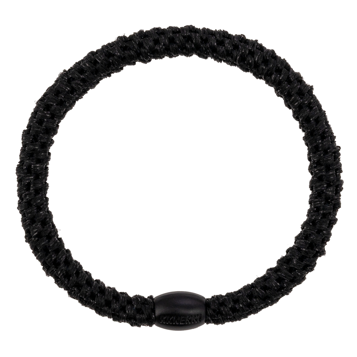 BonDep BonDep, Haargummi Slim, black glitter