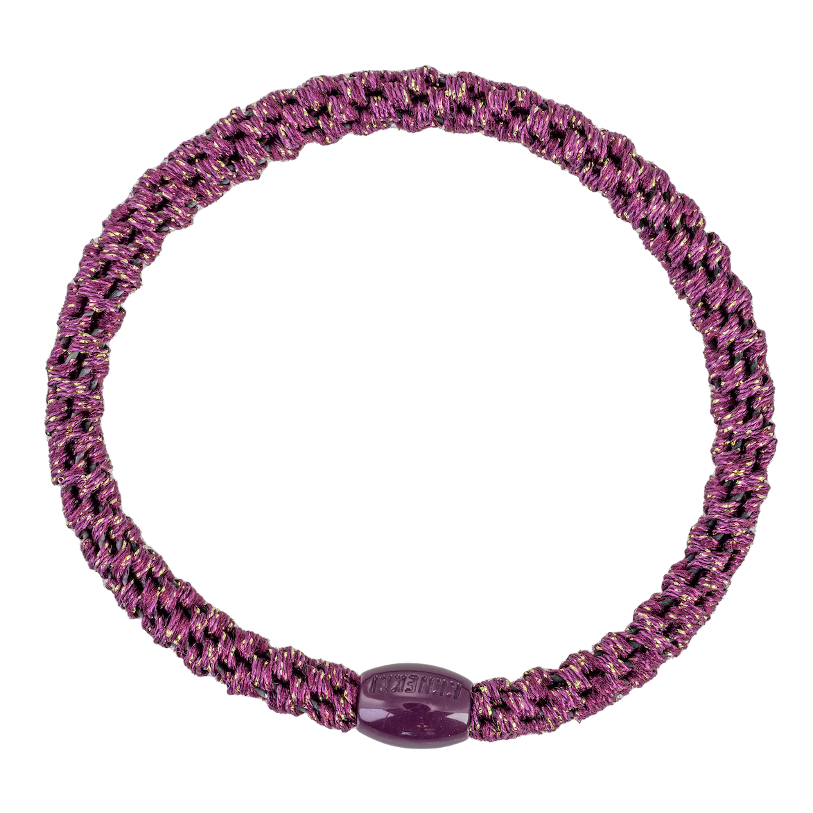 BonDep BonDep, Haargummi Slim, grape glitter