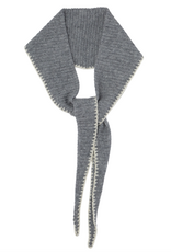 Somerville Somerville Scarves, Kaschmir Schal, grau/weiss