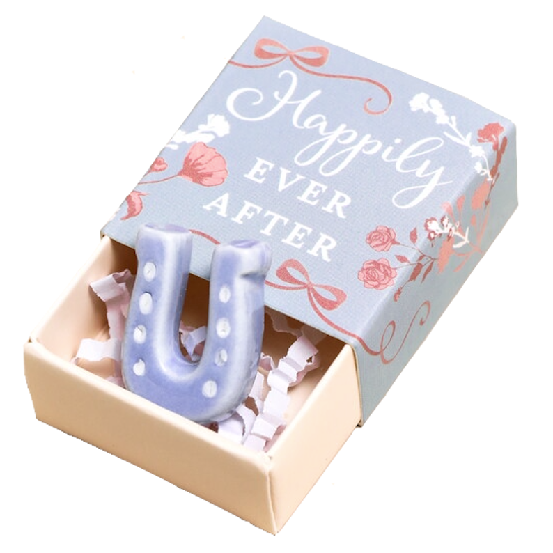 Lisa Angel Lisa Angel, kleine Keramikfigur, hufeisen