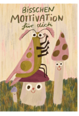 Slinga Slinga, Postkarte, Mottivation