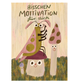 Slinga Slinga, Postkarte, Mottivation