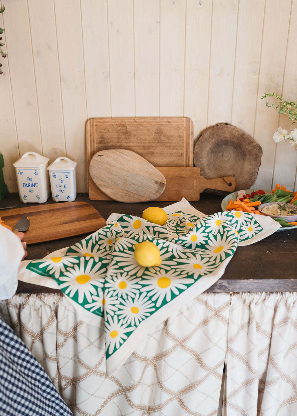 Studio Wald Studio Wald, Tea Towel, daisy