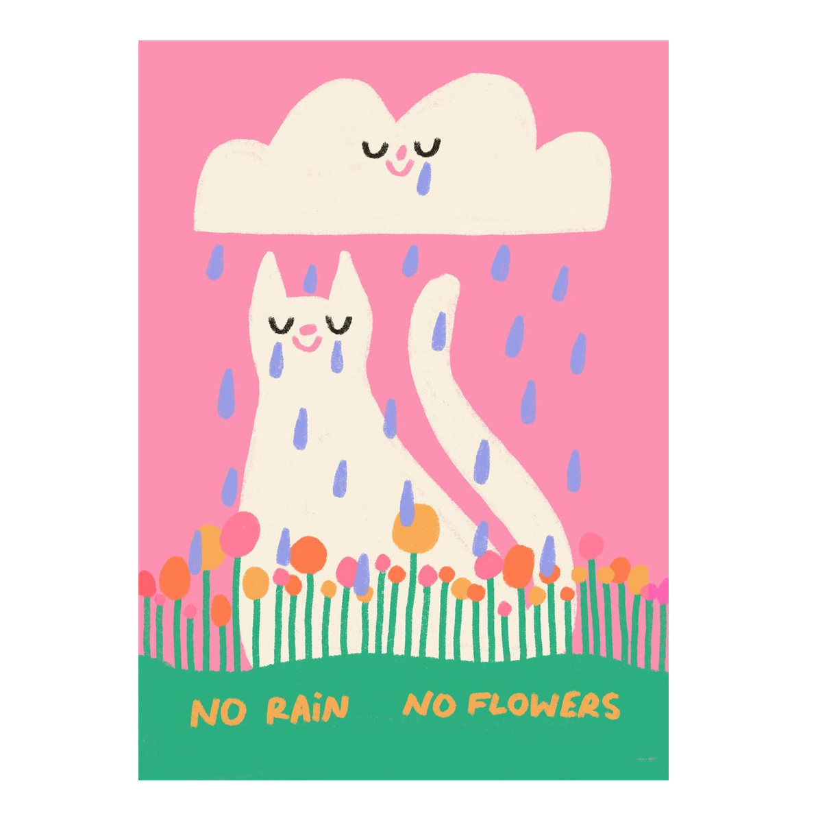 Slinga Slinga, Postkarte, No Rain