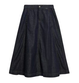 Armedangels Armedangels, Panelled Denim Midi Skirt, rinse, XS