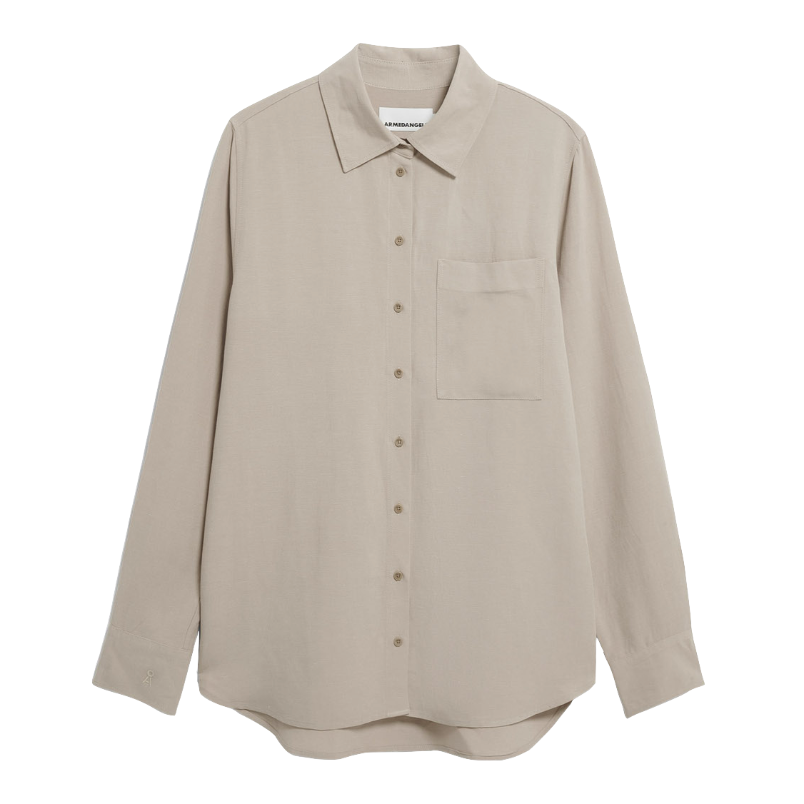 Armedangels Armedangels, Linen Blend Shirt, sandstone, L