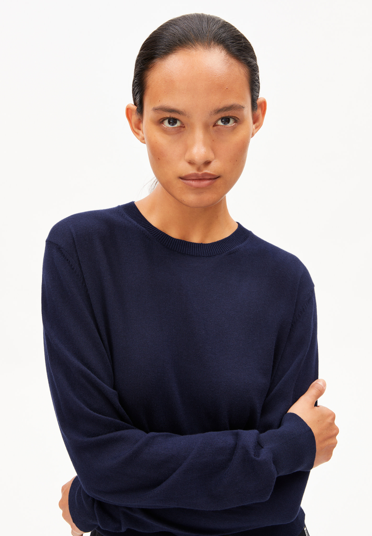 Armedangels Armedangels, Fine Knit Sweater, tinted navy, XS