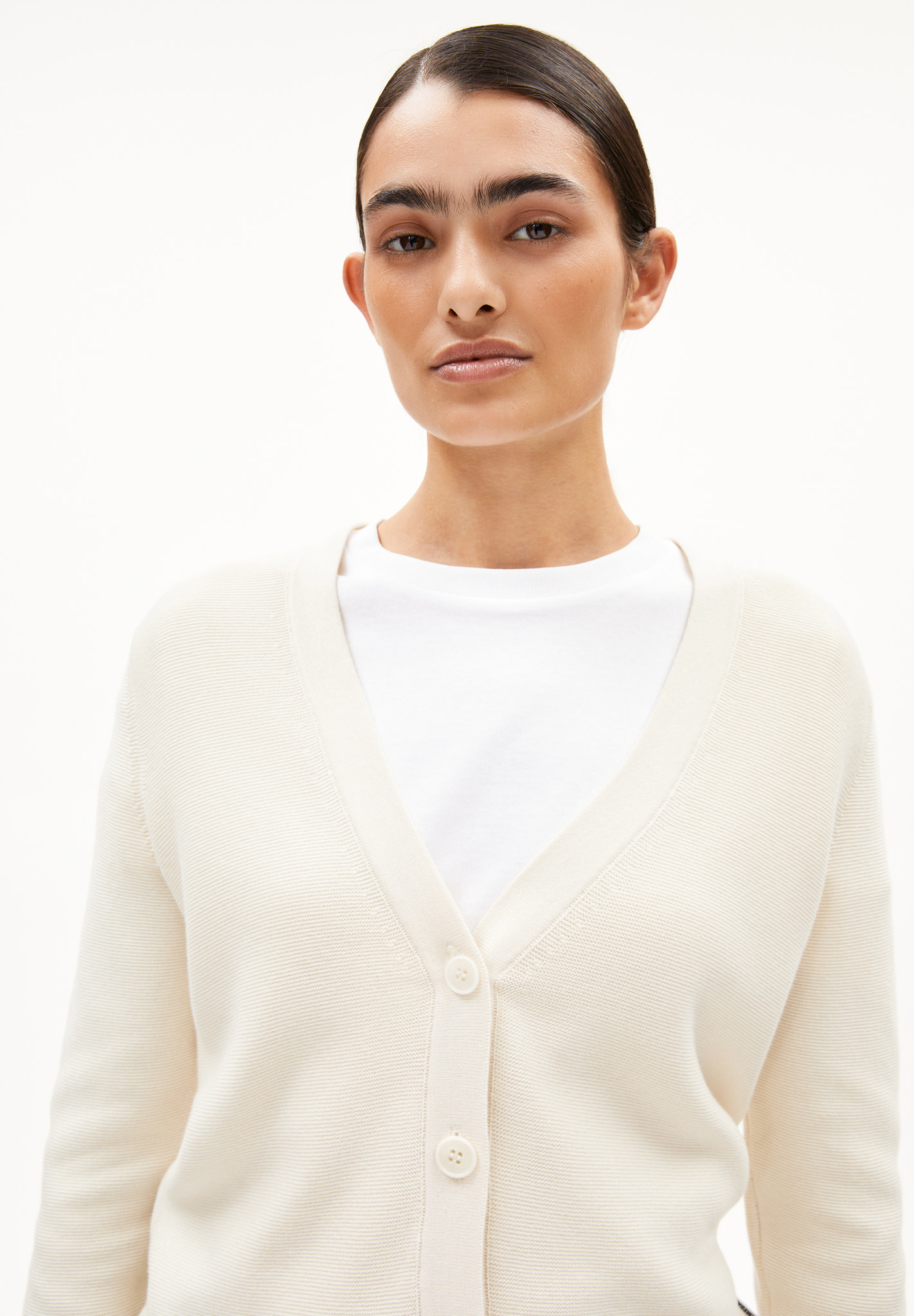 Armedangels Armedangels, Menaal Cardigan, oatmilk, L