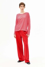 Armedangels Armedangels, Xianaa Stripes, pink mist-mars red, L
