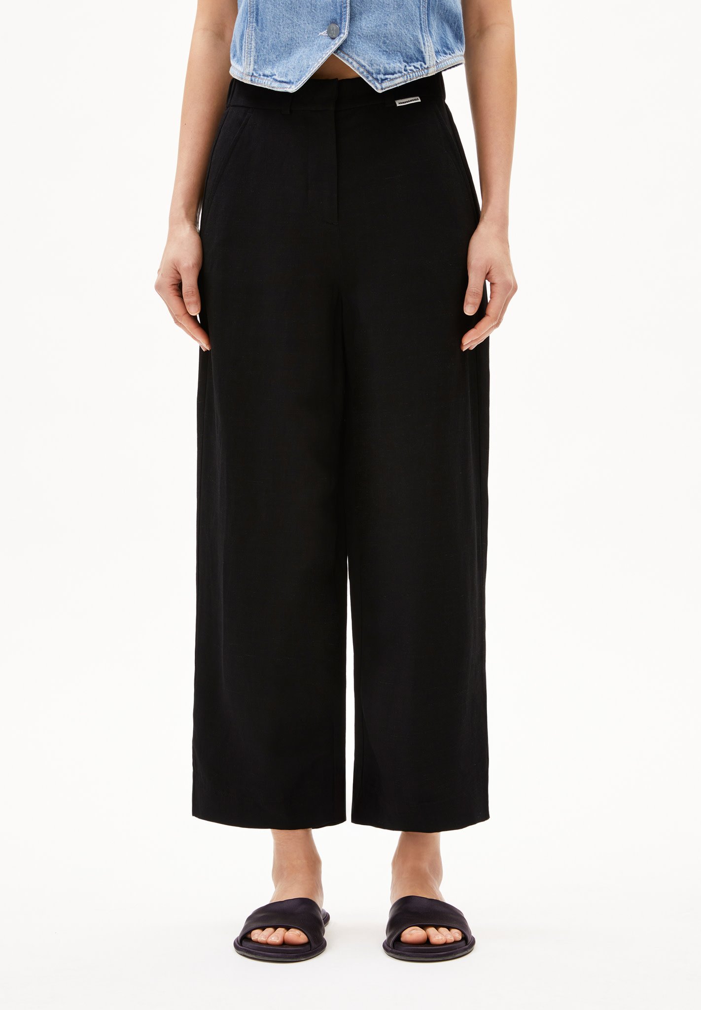 Armedangels Armedangels, Caarunus Lino, black, S