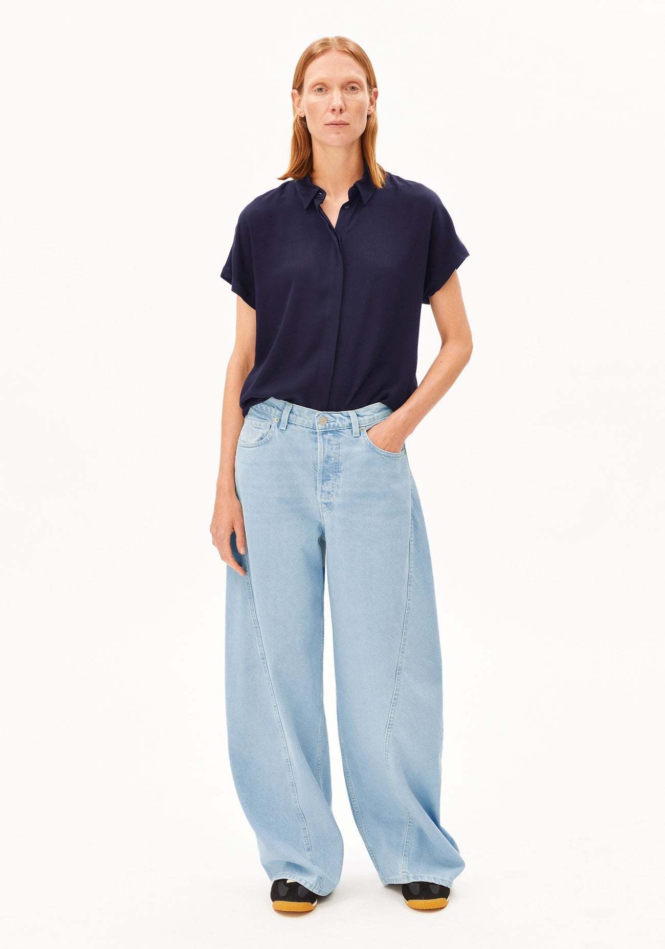 Armedangels Armedangels, Larisaana, tinted navy, M