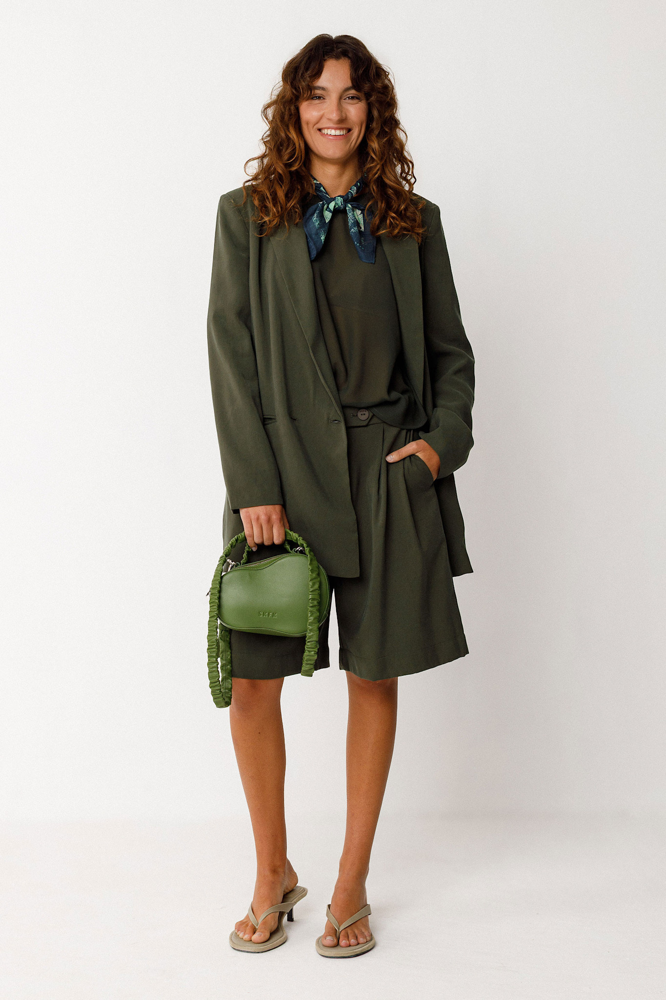 Skunkfunk Skfk, Laida Short, bottle green, M (40)