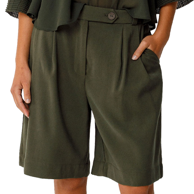 Skunkfunk Skfk, Laida Short, bottle green, XS (36)