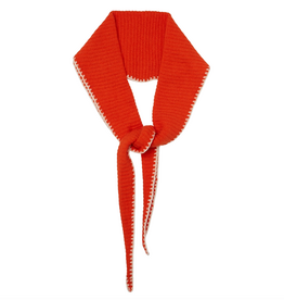 Somerville Somerville Scarves, Kaschmir Schal, orange/weiss