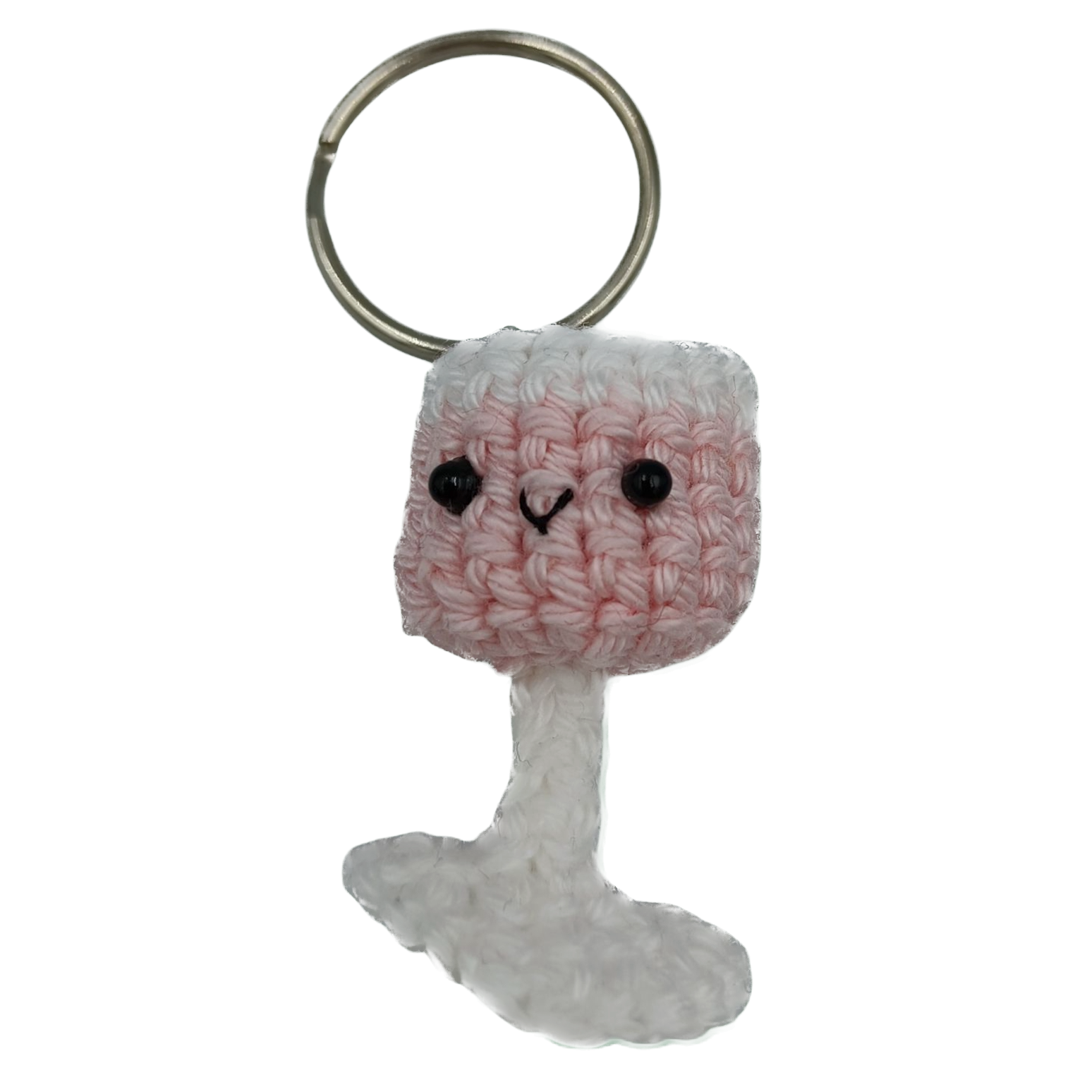 Knuffelsenzo Knuffelsenzo, Schlüsselanhänger, Weinglas rose