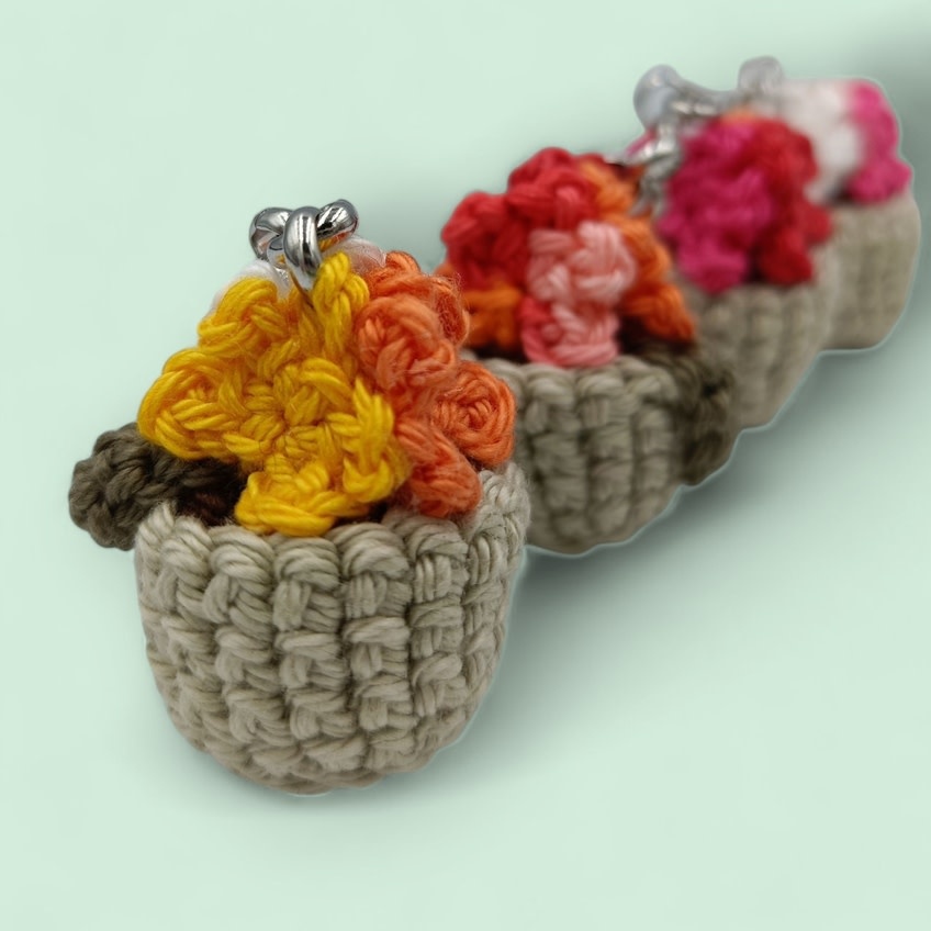 Knuffelsenzo Knuffelsenzo, Schlüsselanhänger, Blumentopf