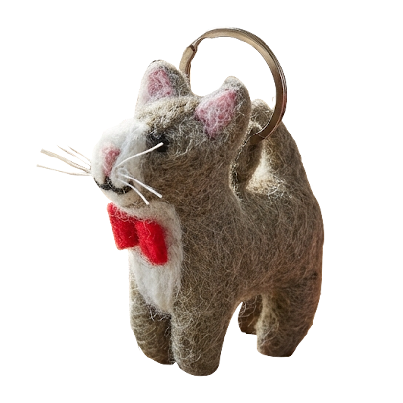 Felt So Good Felt So Good, Schlüsselanhänger, katze mit fliege