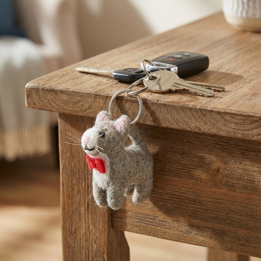 Felt So Good Felt So Good, Schlüsselanhänger, katze mit fliege