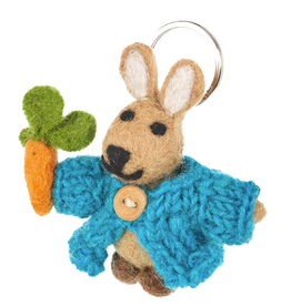 Felt So Good Felt So Good, Schlüsselanhänger, kaninchen in cardigan