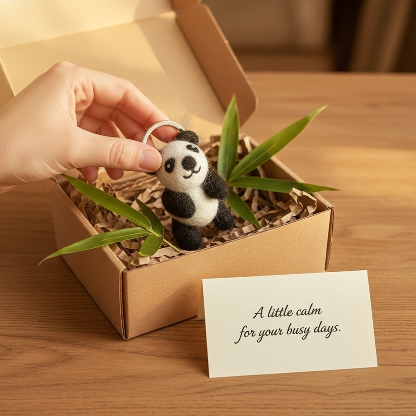 Felt So Good Felt So Good, Schlüsselanhänger, panda