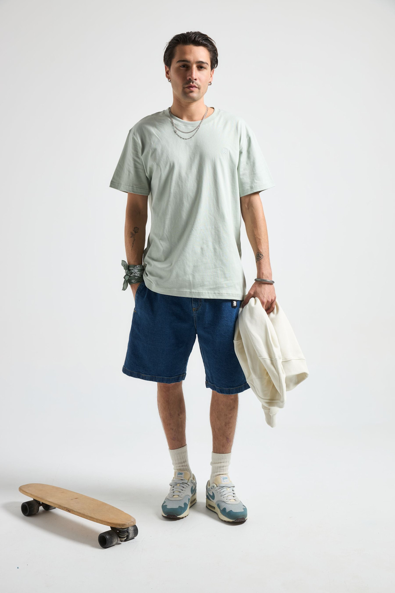 Trendsplant, Essential Tee, coastal fog, XL