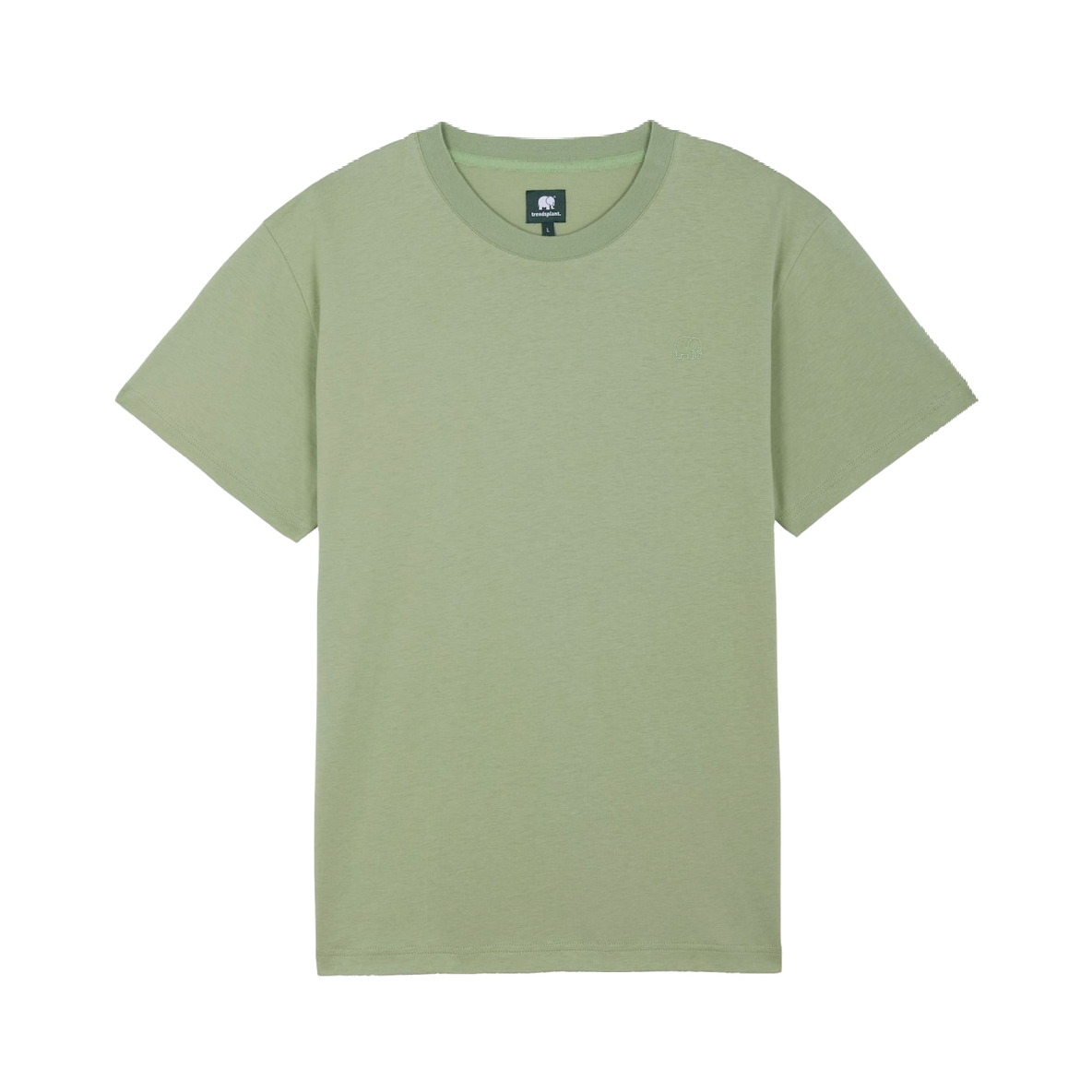 Trendsplant Trendsplant, Essential Tee, salted moss, M