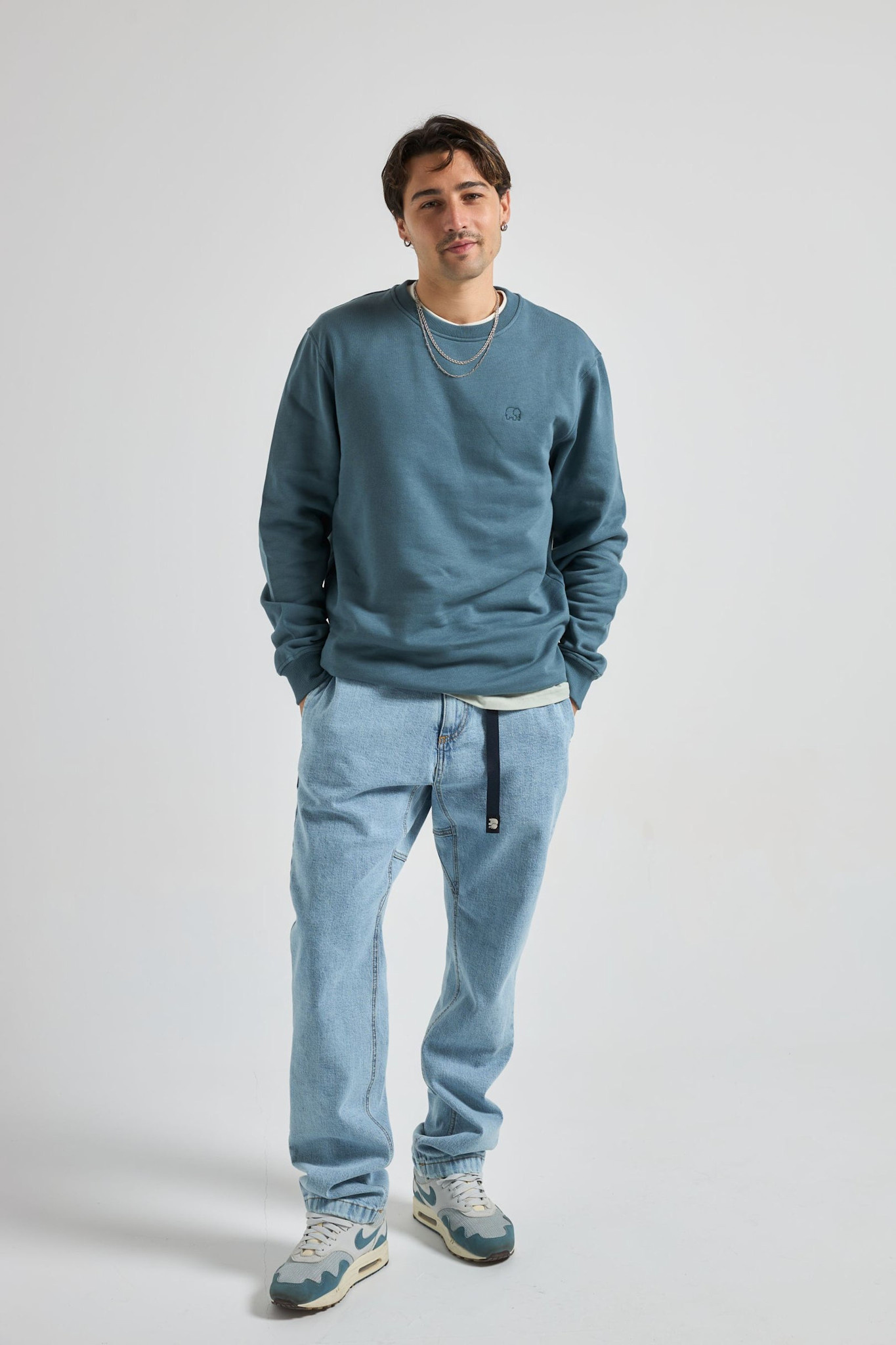 Trendsplant, Essential Sweatshirt, deep spruce, S