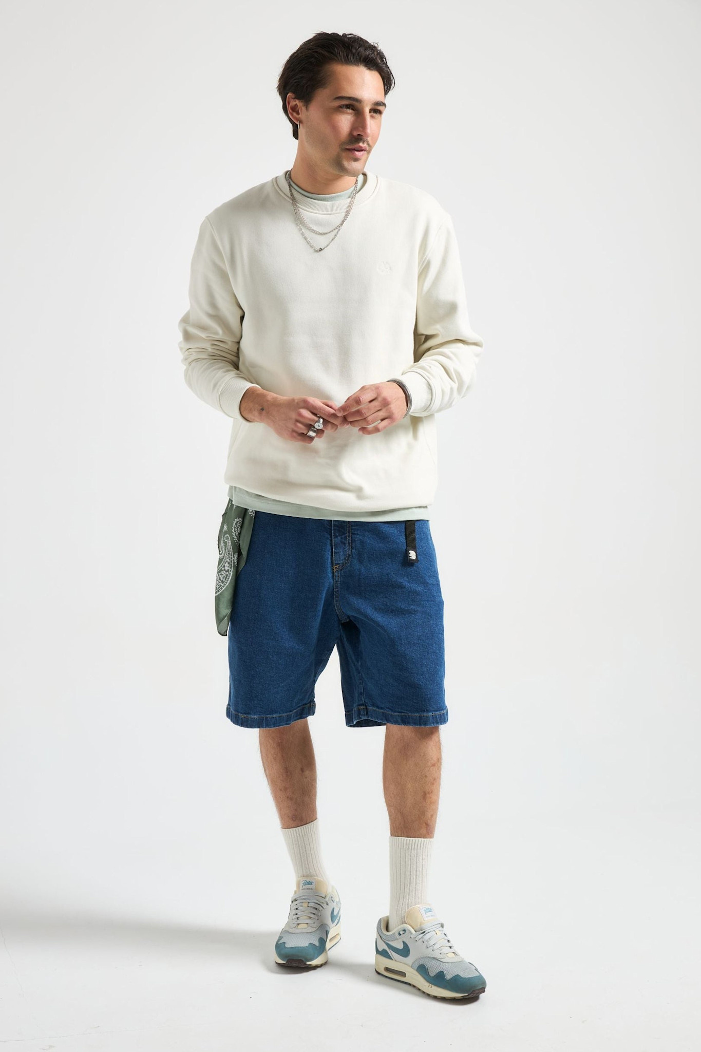 Trendsplant, Essential Sweatshirt, sea glass, L