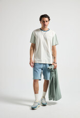 Trendsplant, Color Block Tee, sea glass, L