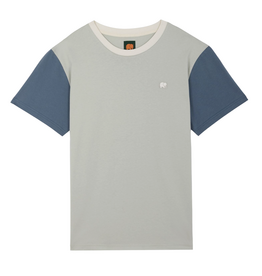 Trendsplant, Color Block Tee, coastal fog, S