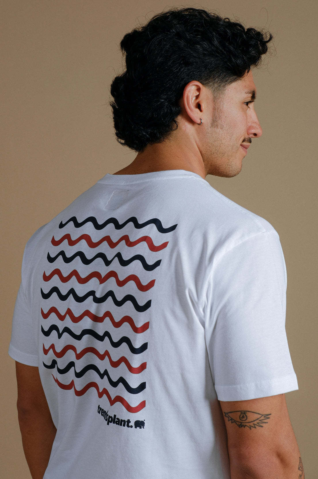 Trendsplant, Explanada Tee, white, S