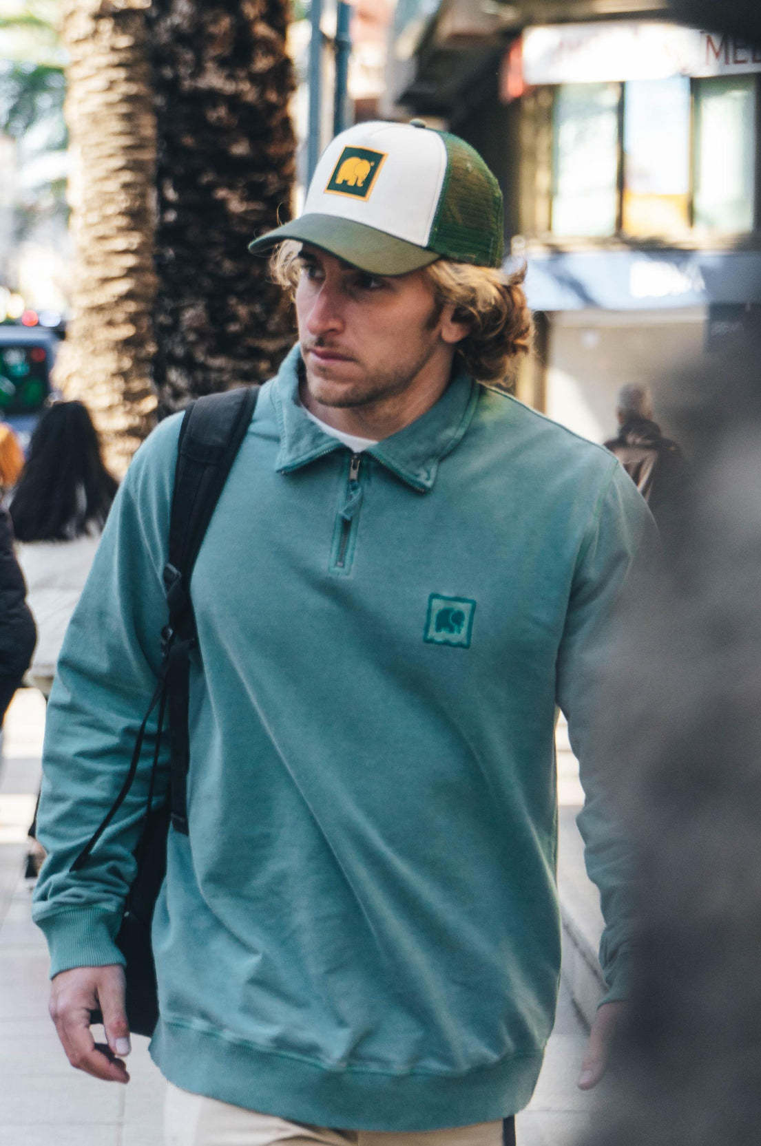 Trendsplant, Classic Trucker Cap, kombu green