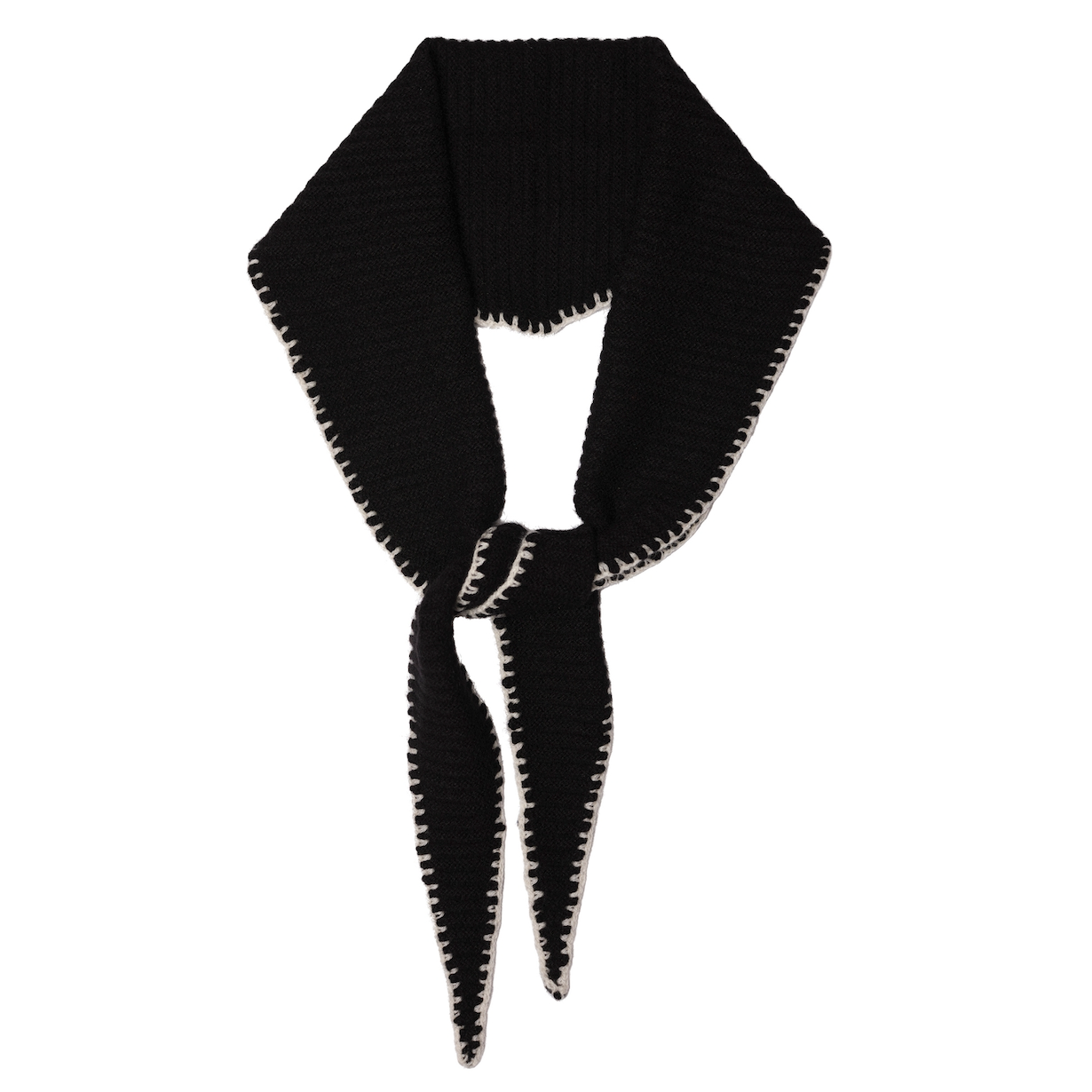 Somerville Somerville Scarves, Kaschmir Schal, schwarz/weiss