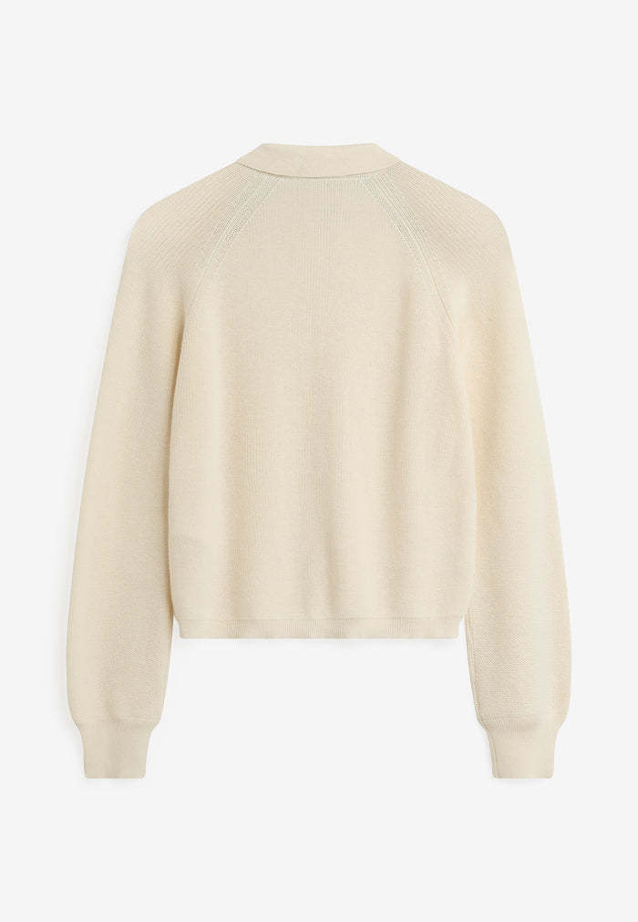 Minimum Minimum, Regina Cardigan, coco milk, L