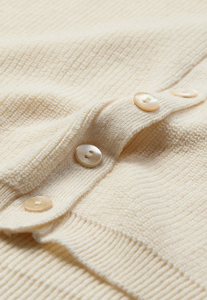 Minimum Minimum, Regina Cardigan, coco milk, M