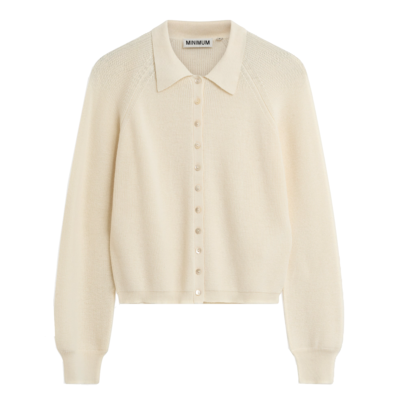 Minimum Minimum, Regina Cardigan, coco milk, XS