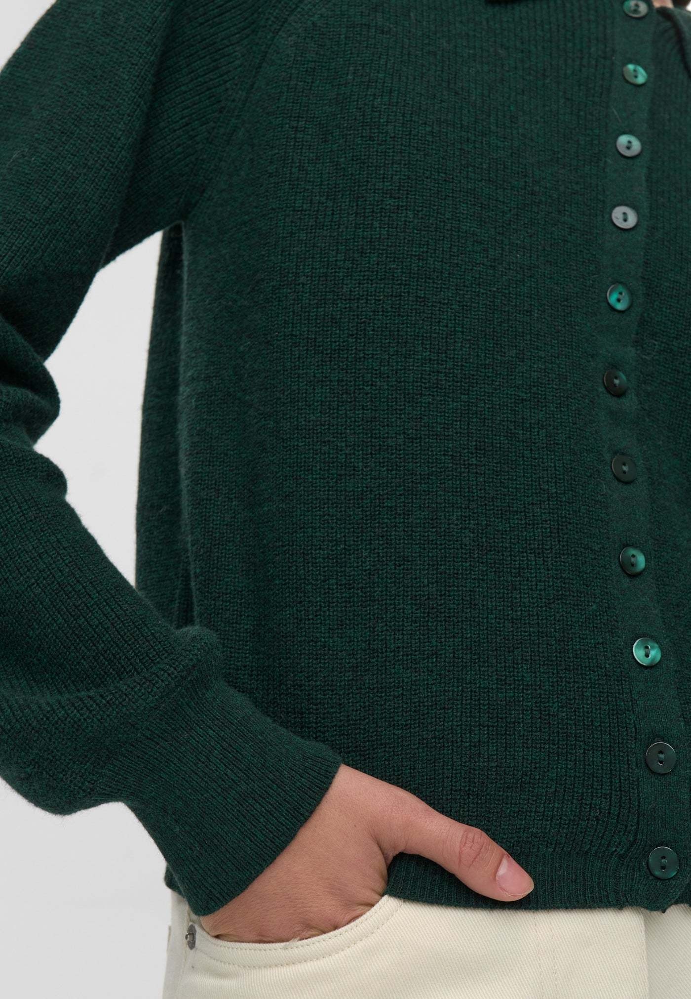 Minimum Minimum, Regina Cardigan, botanical garden, XS