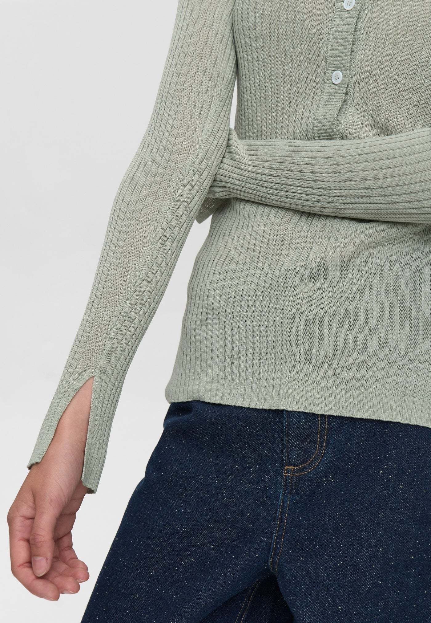 Minimum Minimum, Dahlia Jumper, desert sage, S