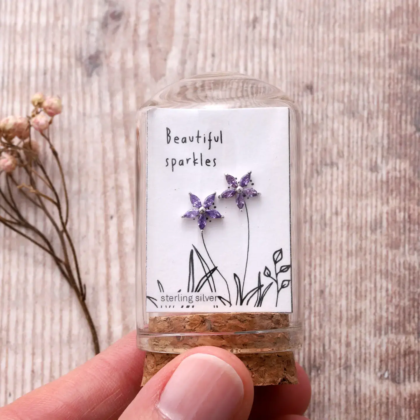 Attic Creations Attic Creations, Beautiful Sparkle, purple/silver